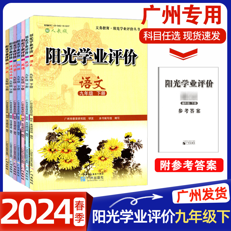 2024阳光学业评价九年级下册全套