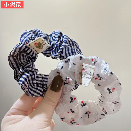 学院风百搭气质发圈丸子头皮筋