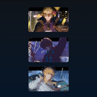 NPC插图双闪徽章 尼普特/卡门/马蒂款 整天摸鱼的三日坊主