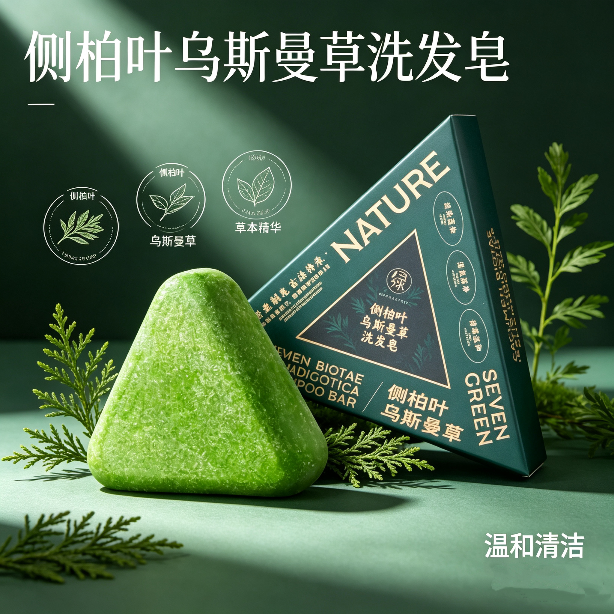 手工草本洗头皂养发固发防脱蓬松