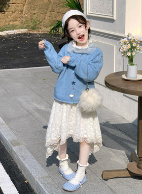 【送运费险】女童洋气套装春秋款