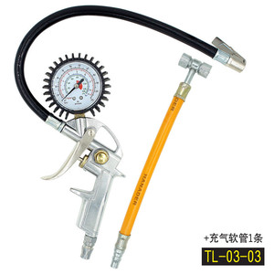 。高精度摩托汽车胎压计车用胎压表轮胎气压表压力表胎压枪充气放