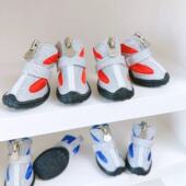 子泰迪比熊贵宾小型犬宠物透气软底防滑鞋 狗狗秋款 鞋 耐磨外出不掉