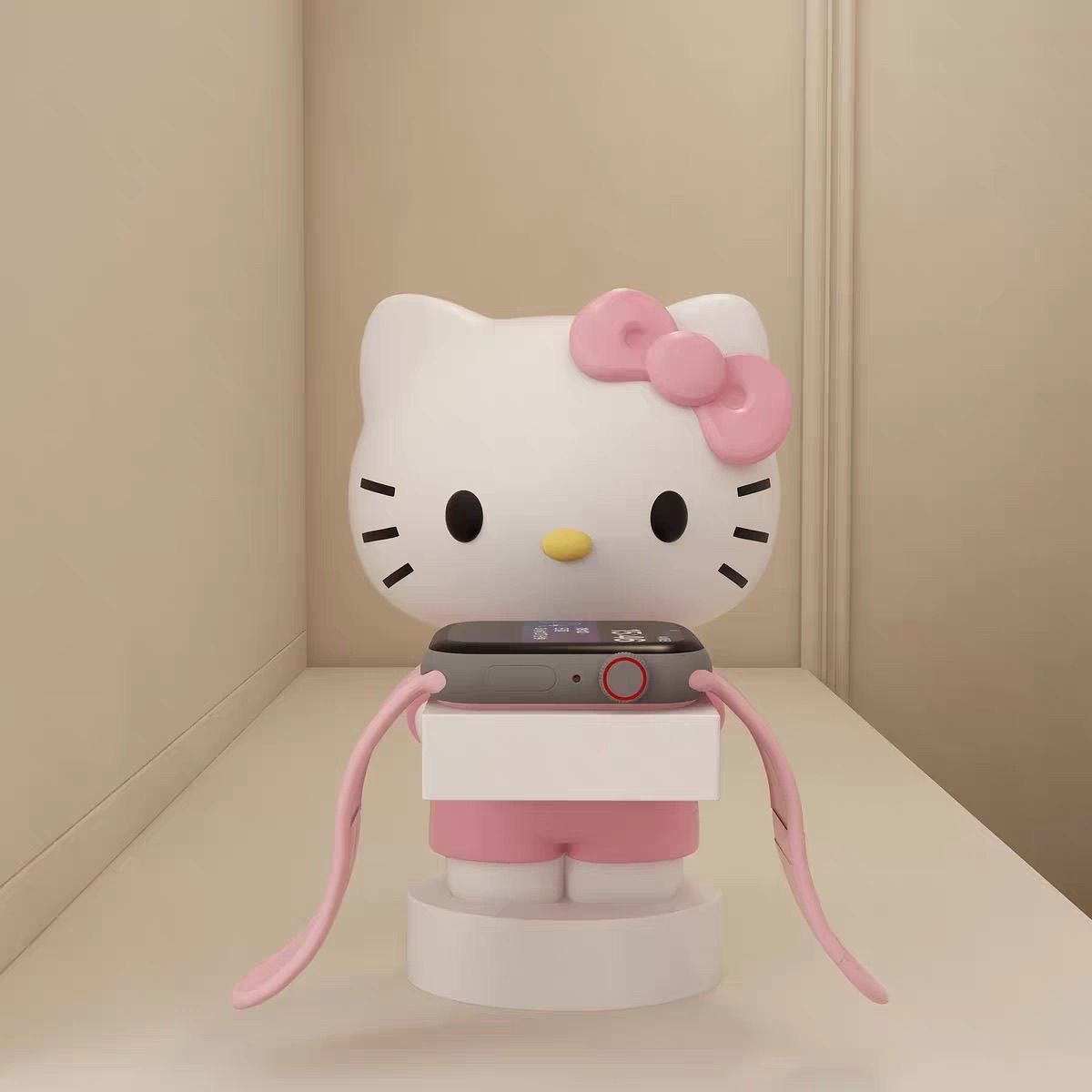 Hello Kitty猫咪iwatchS9充电支架applewatch摆件