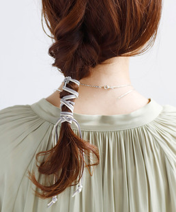 包拼邮ANEMONE日本代购简约少女发绳扎头饰马尾皮筋发圈ANE MONE