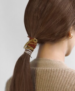 包拼邮  日本代购 ANEMONE  日系发圈多款打结设计扎头发【3件套