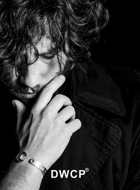 欧美ROUILLE扳手手镯男女学生个性简约潮人流行首饰复古钛钢手环