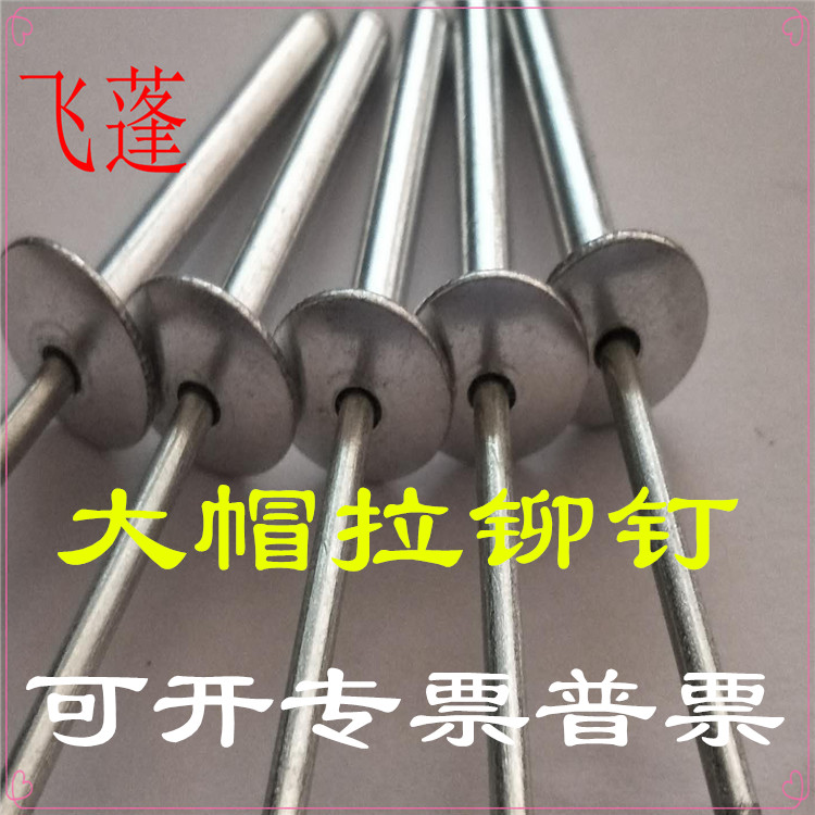 大头大帽沿抽芯铆钉铝铆钉