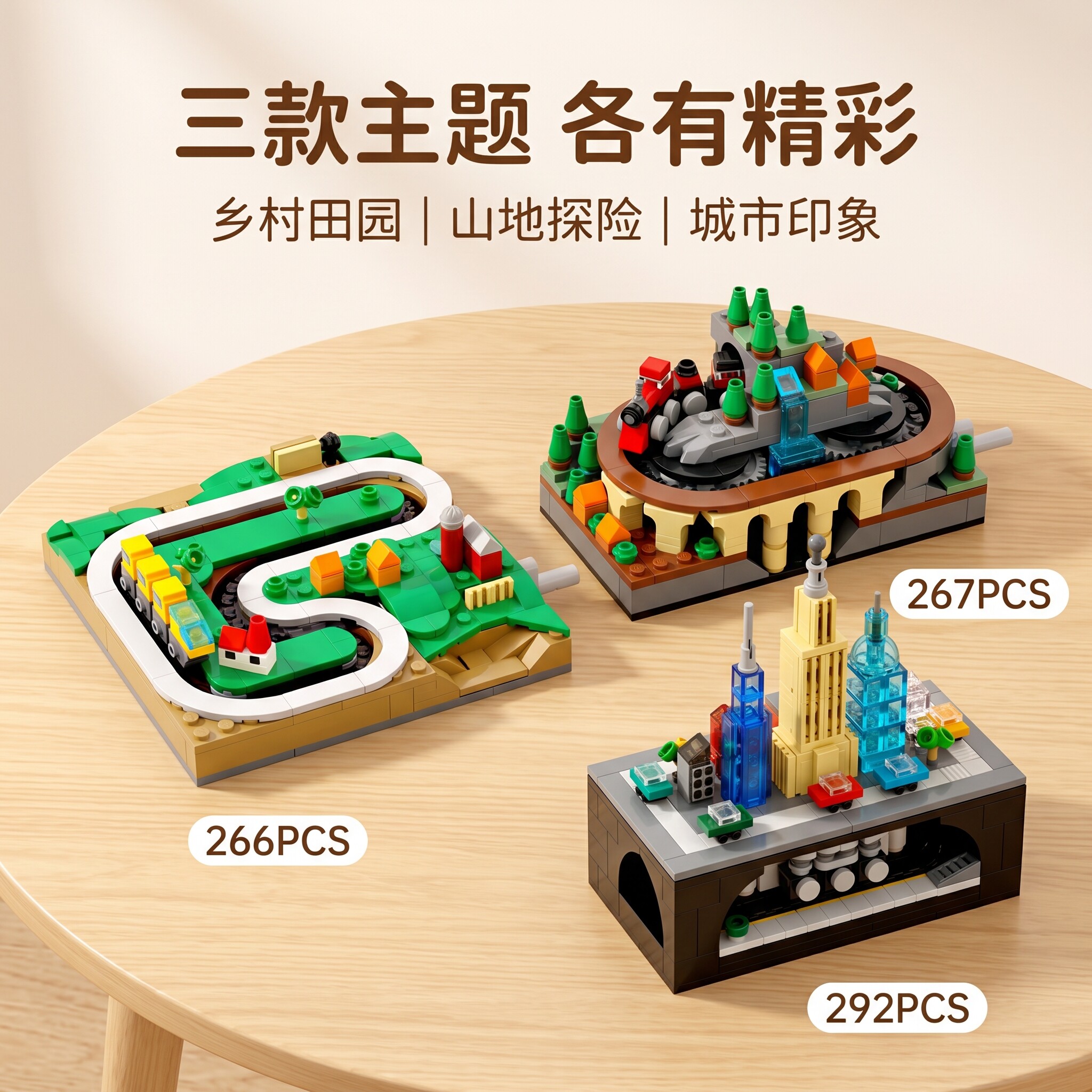 手摇可动小火车系列轨道图片