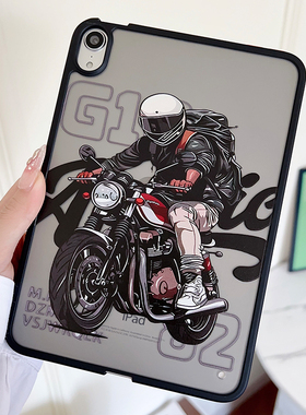 适用苹果ipad10代保护壳ipai第9代保护套aipaid8彩绘ipad第7代平板a2197磨砂mini6透明air4/5防摔pro11寸硬壳