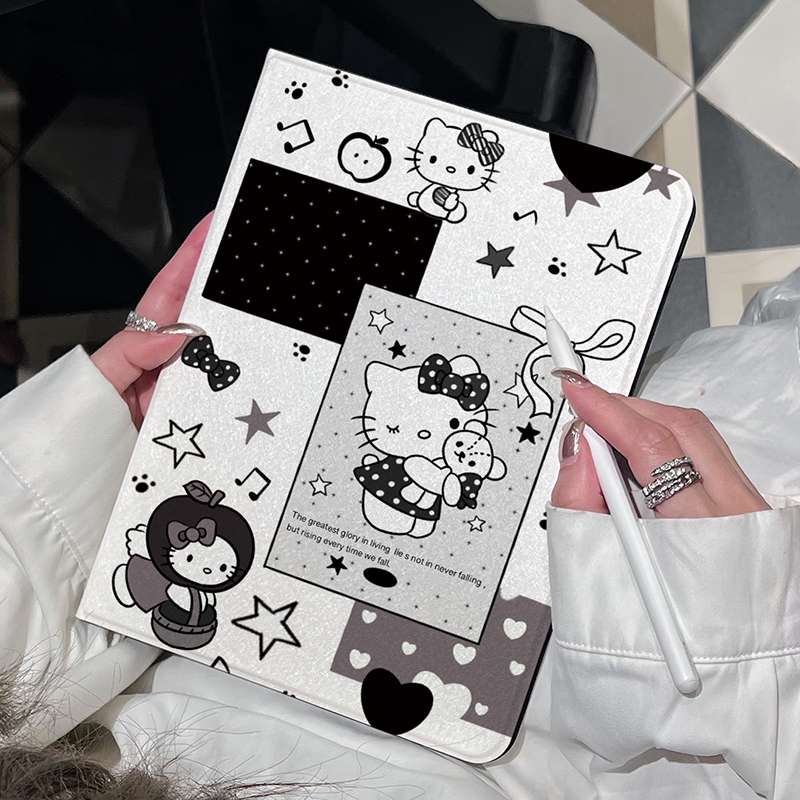 ipadmini7保护套11代平板套air7/6/5全包2025凯蒂猫mini6/5防摔ipad10全包10.9寸带盖面air3第九87代10.2适用