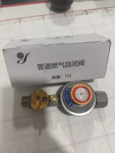 10个世亚自闭阀0.9带测压嘴家用厨房管道自闭阀燃气公司同款阀