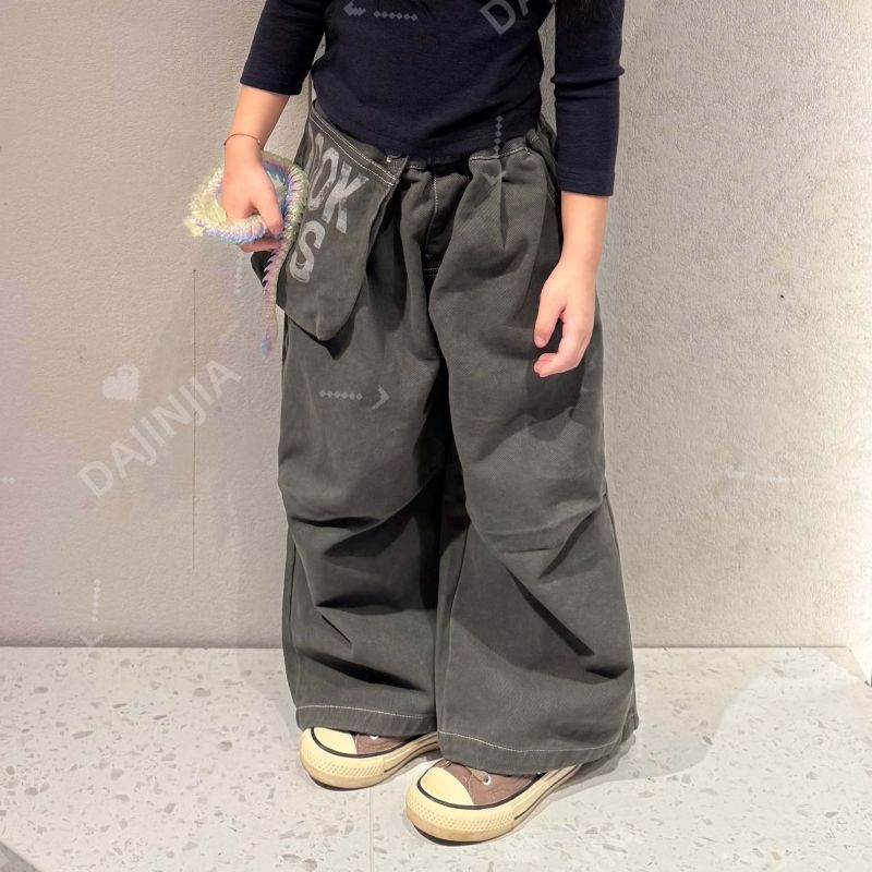 大金家童装休闲裤直筒薄款长裤