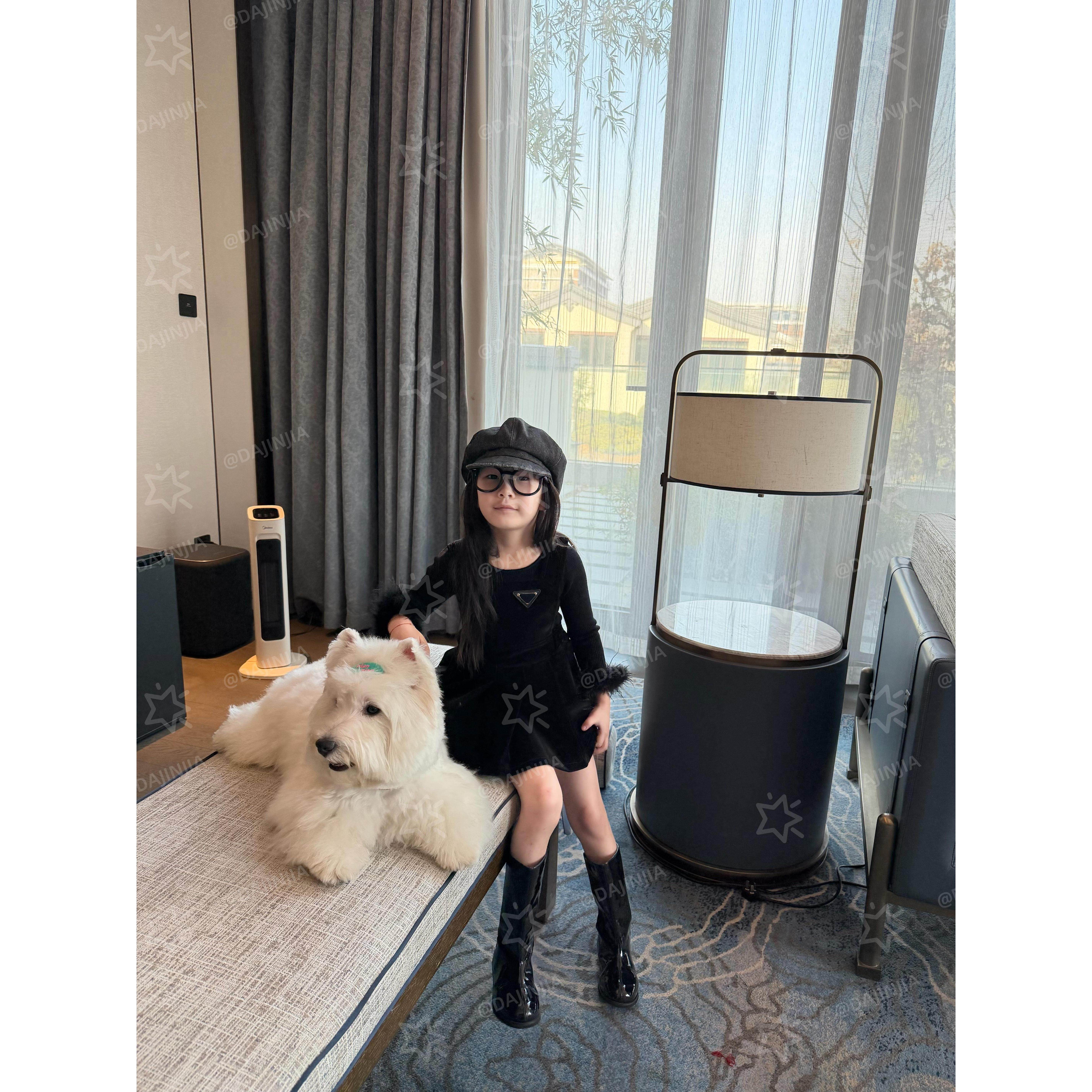 轻奢定制25冬季新款黑色高级黑色H型花边百搭叠穿黑色无袖连衣裙,童装/婴儿装/亲子装,连衣裙,淘宝优惠券,粉丝福利购,淘宝优惠卷