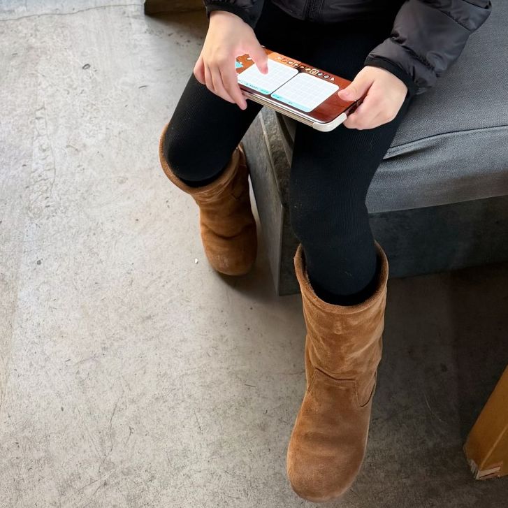 25秋冬棕色牛绒皮羊卷毛两穿雪地靴长筒保暖加厚博肯冬靴外棉鞋