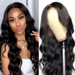 Wig Body 360 Inch Front Lace Wave Pearl Black