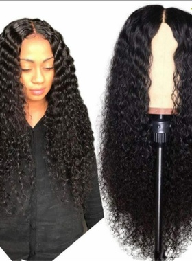 Indian Deep Curly Lace Front Wig Wigs For Black Women