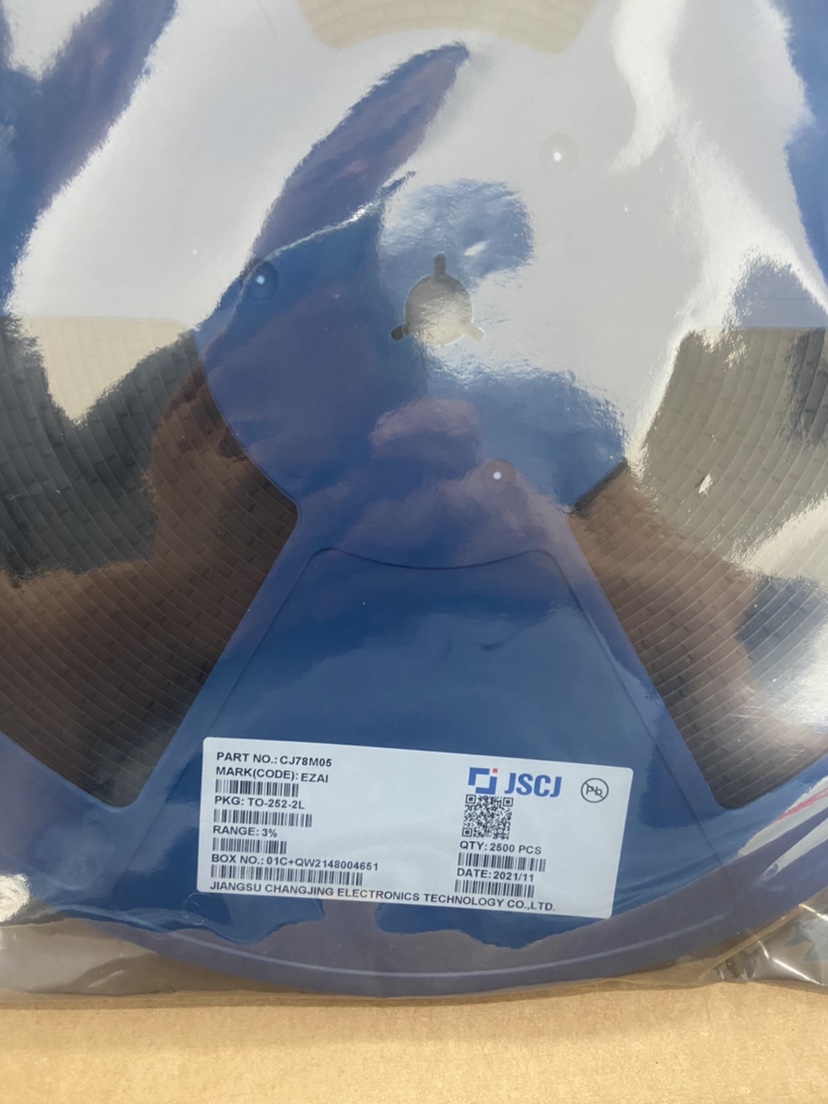 长电三端稳压管 CJ78M05 TO-252 原装正品