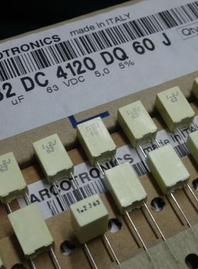 AV 基美 校正电容 125 63V 1.2UF 1.2J63 脚距5MM原装铜脚代替1UF