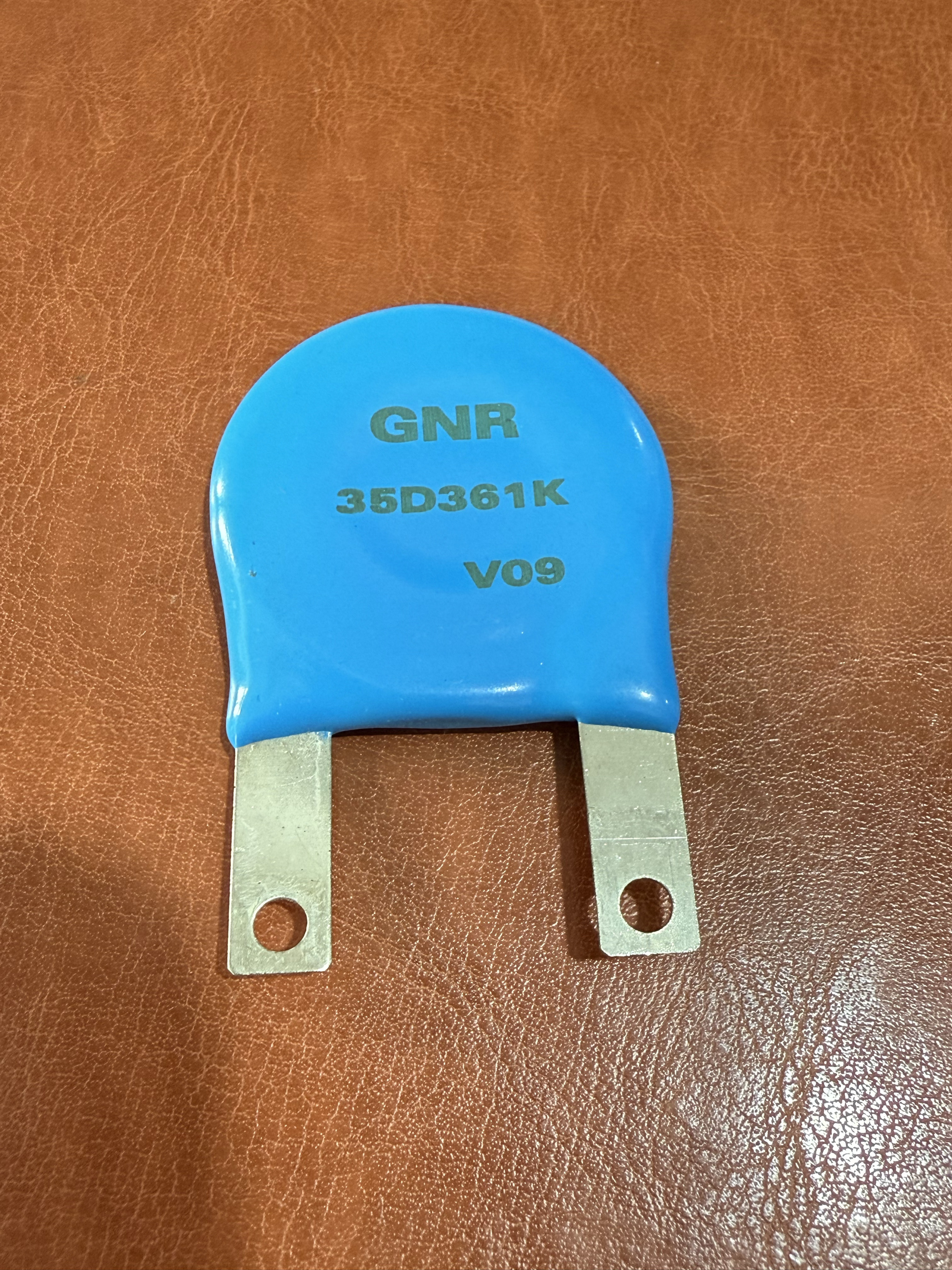 电焊机压敏电阻 35D361K 钳位压敏电阻 35MM 360V 铜片脚