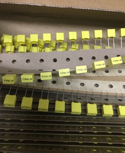 汤姆逊校正电容474 63V 0.47UF 脚距5MM 原装进口TPC