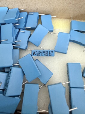 西门子薄膜电容0.47UF 450V 脚距15MM 474 450V 原装B32672P4474K