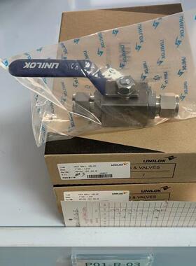 韩国UNILOK卡套球阀 低温VB6B1U-08T-SS  1/2