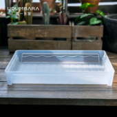 花一天堂长方形浸盆接水盘多肉植物盆栽花卉绿植种植收纳浇水托盘