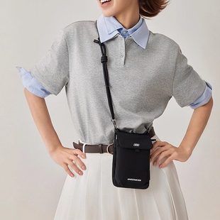 Skechers斯凯奇男女同款 磁扣多功能手机包百搭潮流斜挎包L325U113