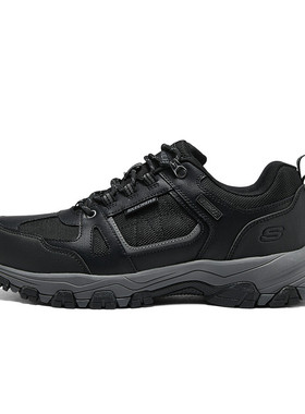 Skechers斯凯奇男士春夏轻质户外防滑耐磨缓震休闲运动鞋204937