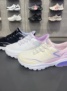 Skechers斯凯奇光轮闪穿鞋女童一脚蹬轻质高回弹运动鞋319084L