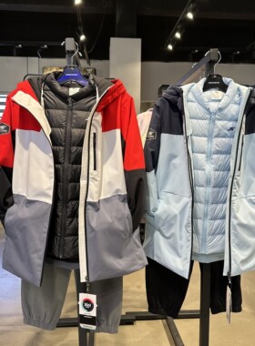 Skechers斯凯奇儿童小暖甲2.0御寒羽绒P425B043冲锋衣P425G028