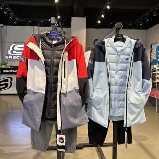 Skechers斯凯奇儿童小暖甲2.0御寒羽绒P425B043冲锋衣P425G028