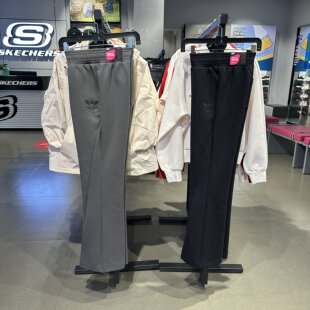 Skechers斯凯奇女士春秋柔软舒适休闲修身百搭针织长裤L126W008