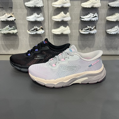 Skechers斯凯奇女士网布透气缓震抓地耐磨专业跑步鞋运动鞋129220