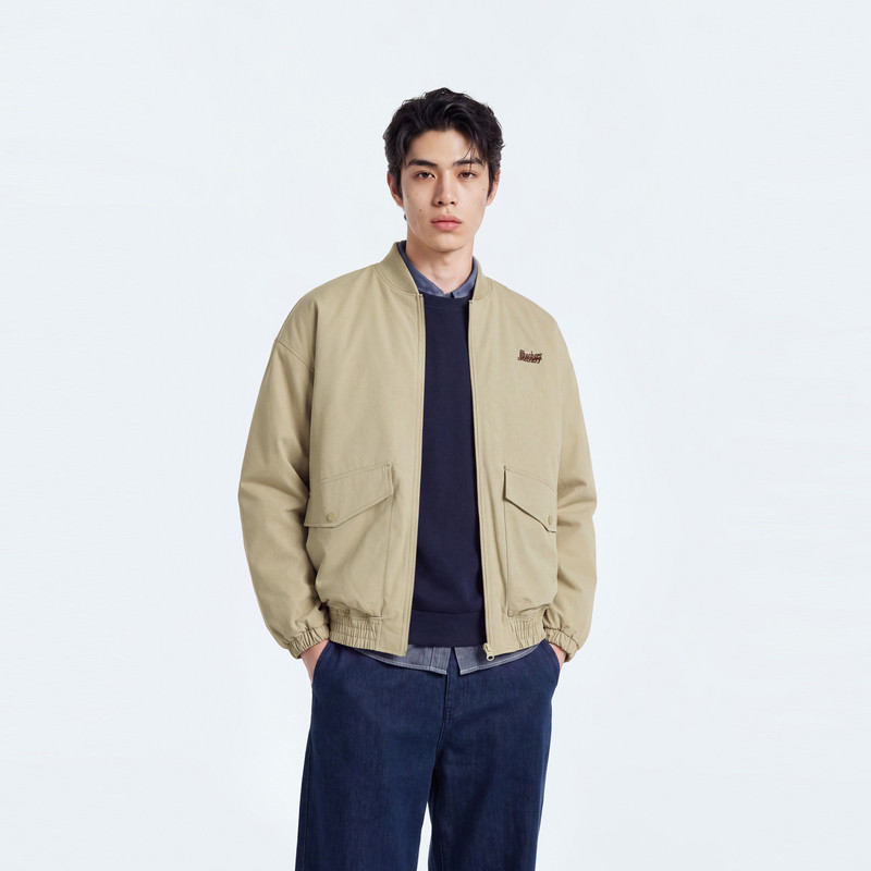Skechers斯凯奇男士男女同款秋冬保暖锁温裥棉外套L426U046