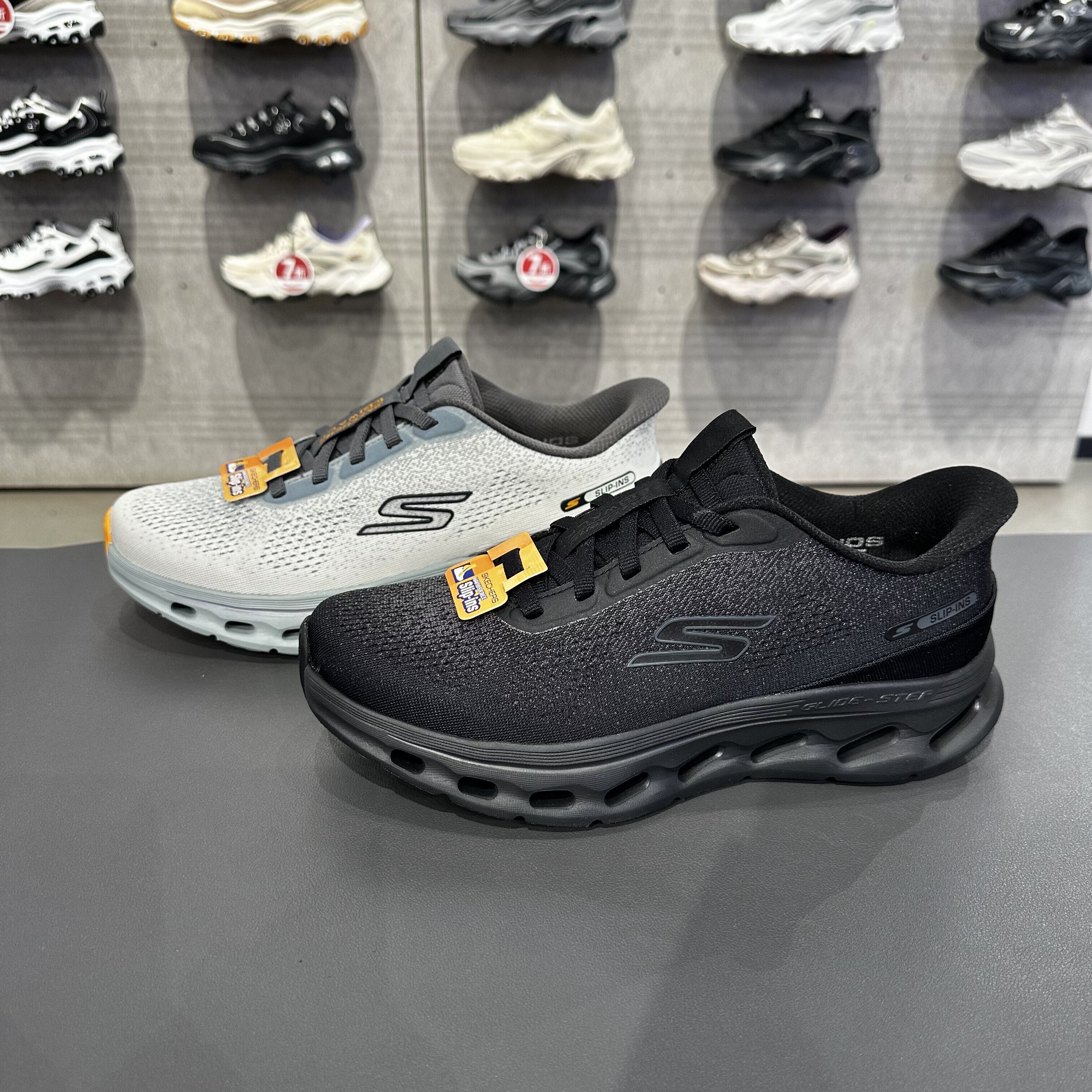 Skechers斯凯奇秋冬男士闪穿鞋软弹舒适缓震透气休闲健步鞋217017,运动鞋new,运动休闲鞋,淘宝优惠券,粉丝福利购,淘宝优惠卷