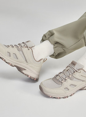 Skechers斯凯奇女士芷山户外徒步鞋透气厚底舒适耐磨运动鞋180022