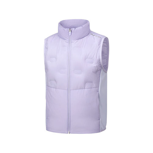 Skechers斯凯奇女童冬季保暖轻便舒适防污羽绒背心马甲P425G053