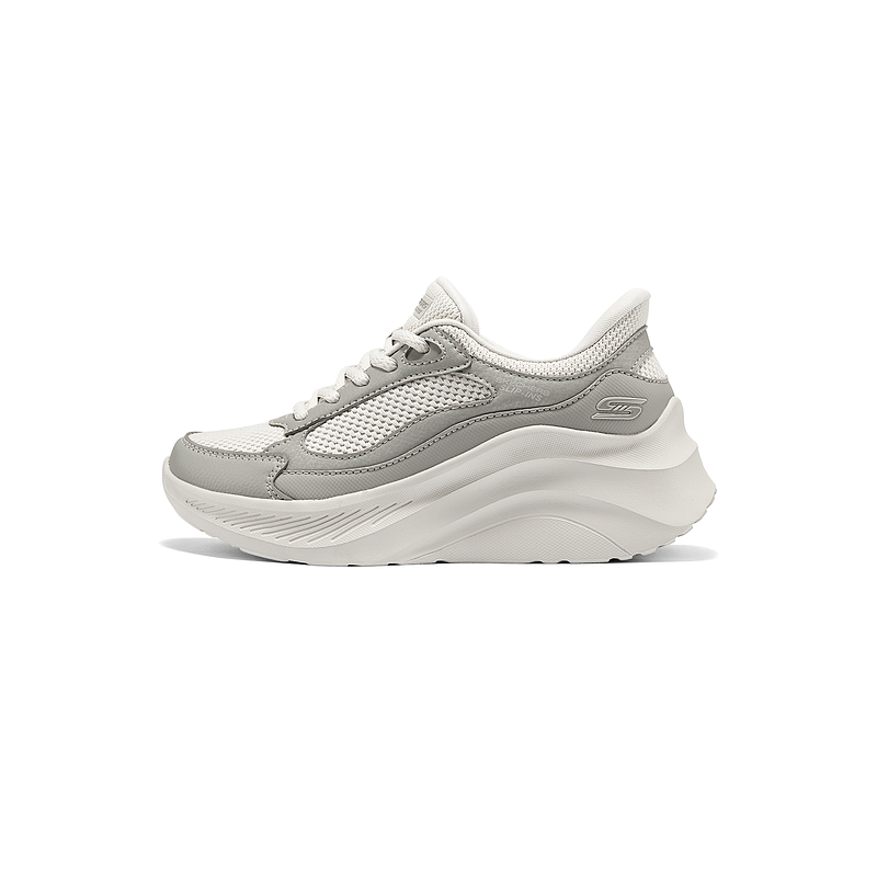 Skechers斯凯奇女士夏季新款一脚闪穿百搭厚底休闲运动鞋117526