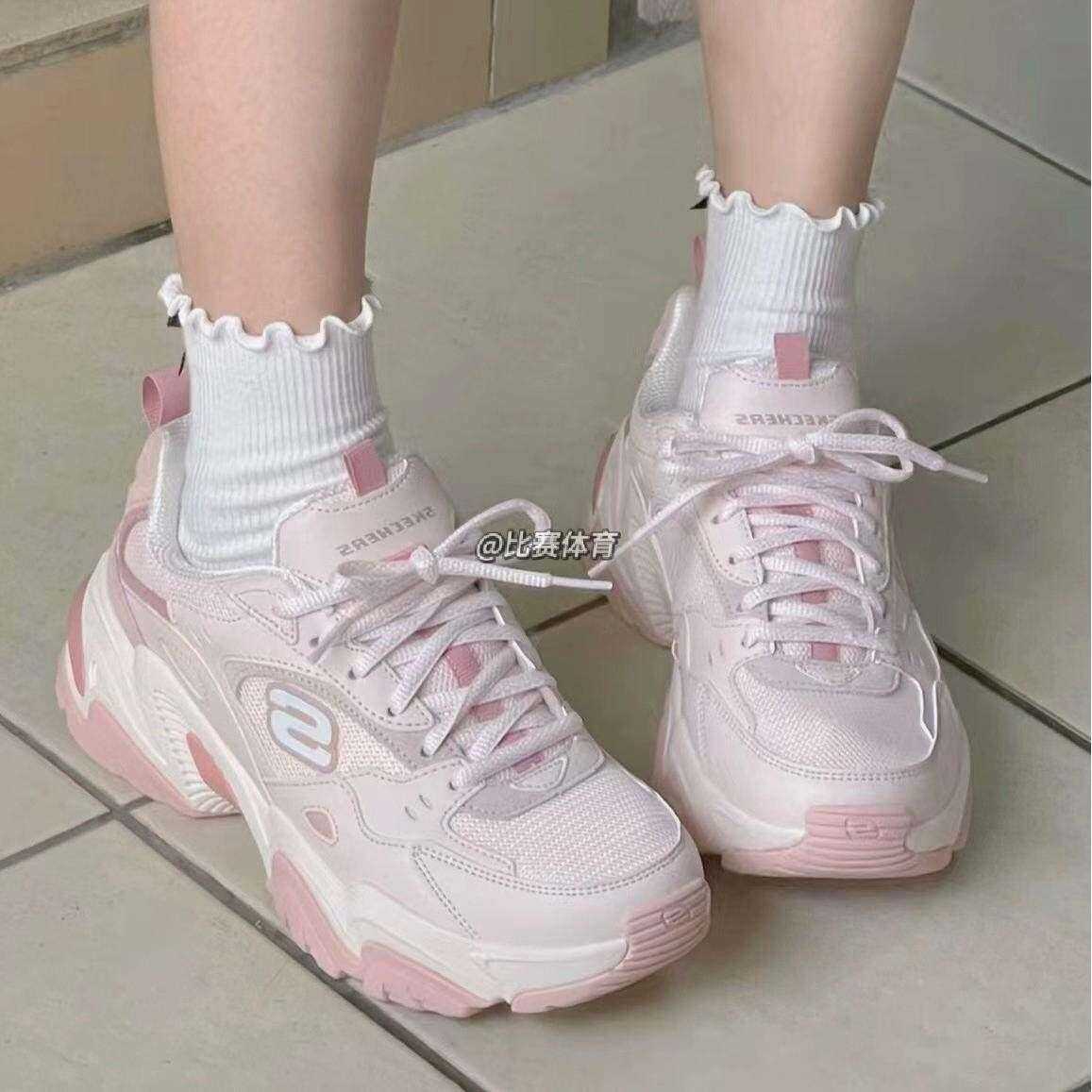 斯凯奇女子独角兽系带机甲鞋