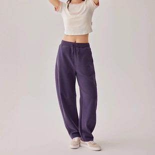 Skechers斯凯奇女子宽松舒适时尚 L225W111 百搭显瘦纯色舒弹香蕉裤