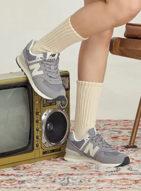 New Balance/NB 574系列男女同款复古低帮耐磨运动鞋U574UL2