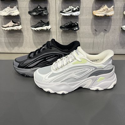 Skechers斯凯奇熊猫鞋5代女士闪穿鞋耐磨轻质透气老爹鞋150528