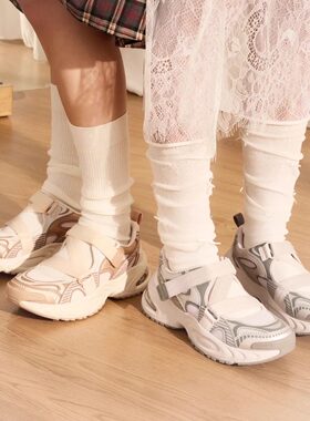 Skechers斯凯奇流浪鞋女士夏季透气厚底玛丽珍老爹鞋凉鞋177603