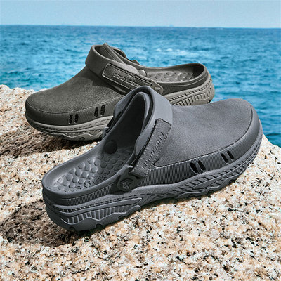 斯凯奇耐磨夏季男子凉鞋