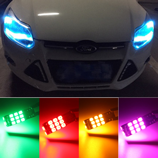 包邮HBL标致206 207 307 508 301 解码LED示宽灯小灯 前位置灯