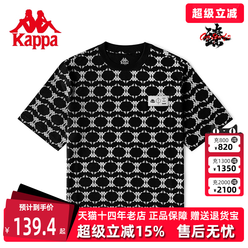 卡帕男女短袖运动T恤休闲上衣