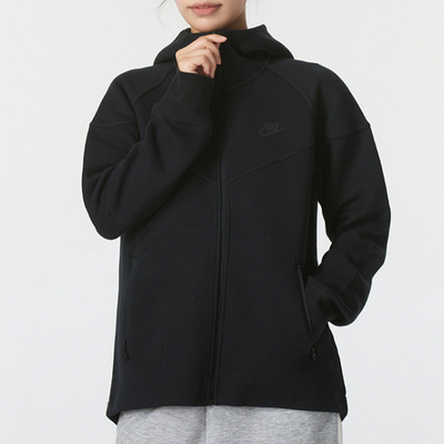 Nike耐克女装2025秋季新款NSW TCH FLC WR FZ HDY 连帽外套FB8339