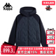 新款 Kappa卡帕女装 2025冬季 运动休闲百搭保暖连帽羽绒服K0F82YY29